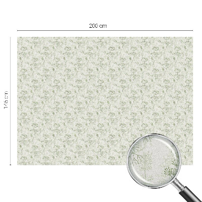 Dekorativna folija za steklo vitraž Botanični vzorec