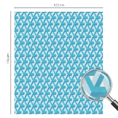Okenska folija za zaščito pred pogledi Geometrijske kocke
