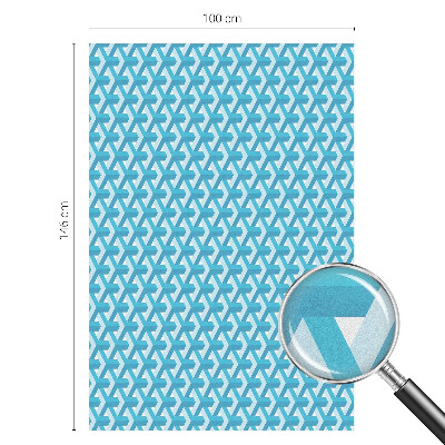 Okenska folija za zaščito pred pogledi Geometrijske kocke