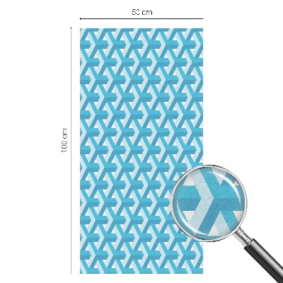 Okenska folija za zaščito pred pogledi Geometrijske kocke
