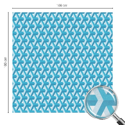 Okenska folija za zaščito pred pogledi Geometrijske kocke