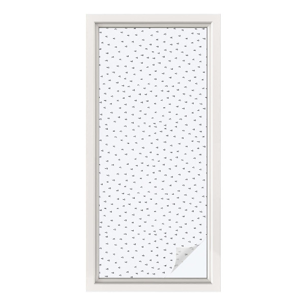 Folija za okna proti soncu Geometrijski trikotniki