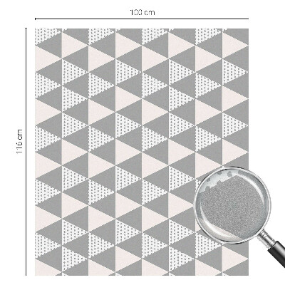 Okenska folija za zaščito pred pogledi Sodobna geometrija