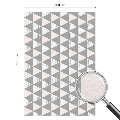 Okenska folija za zaščito pred pogledi Sodobna geometrija