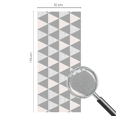 Okenska folija za zaščito pred pogledi Sodobna geometrija