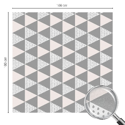 Okenska folija za zaščito pred pogledi Sodobna geometrija