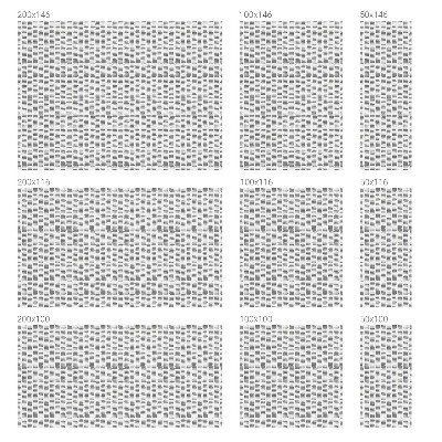 Dekorativna folija za steklo vitraž Minimalistične linije