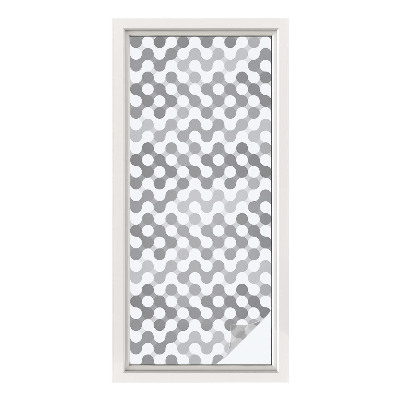 Folija za okna proti soncu Geometrija valov