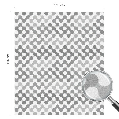 Folija za okna proti soncu Geometrija valov