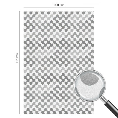 Folija za okna proti soncu Geometrija valov