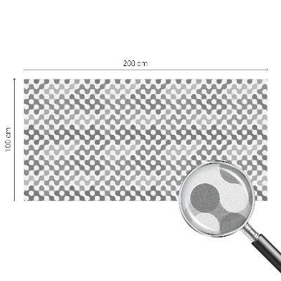 Folija za okna proti soncu Geometrija valov