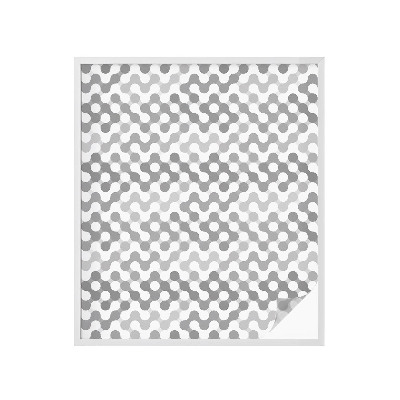 Folija za okna proti soncu Geometrija valov