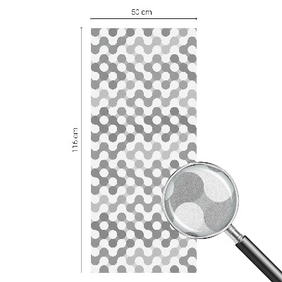 Folija za okna proti soncu Geometrija valov