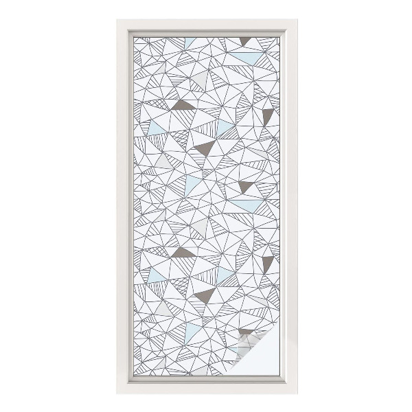 Okenska folija za zaščito pred pogledi Abstraktne oblike