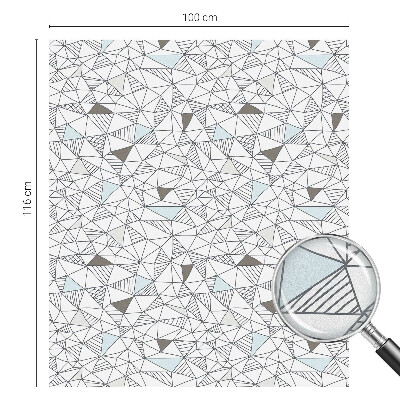 Okenska folija za zaščito pred pogledi Abstraktne oblike