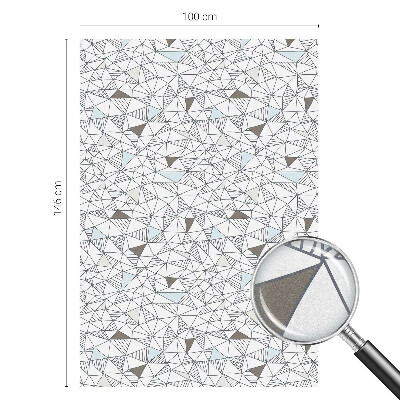 Okenska folija za zaščito pred pogledi Abstraktne oblike