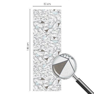 Okenska folija za zaščito pred pogledi Abstraktne oblike