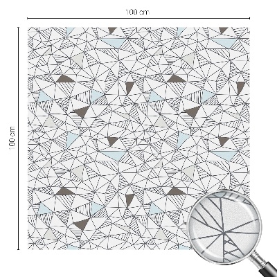 Okenska folija za zaščito pred pogledi Abstraktne oblike