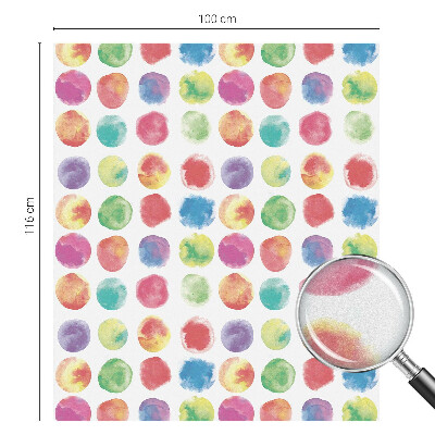 Dekorativna folija za steklo vitraž Barviti krogi
