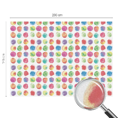 Dekorativna folija za steklo vitraž Barviti krogi