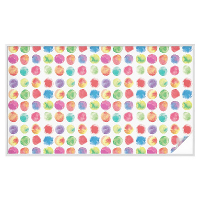 Dekorativna folija za steklo vitraž Barviti krogi