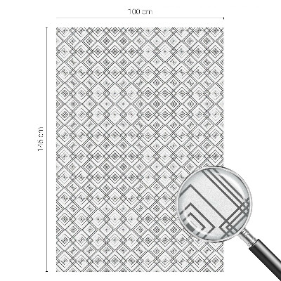 Okenska folija za zaščito pred pogledi Rombična harmonija