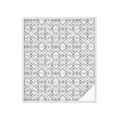 Okenska folija za zaščito pred pogledi Rombična harmonija