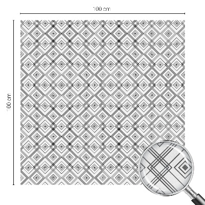 Okenska folija za zaščito pred pogledi Rombična harmonija