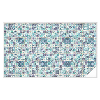 Folija za okna proti soncu Cvetlične ploščice