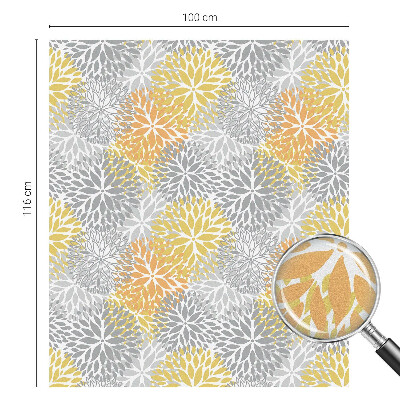 Dekorativna folija za steklo vitraž Barvite rože