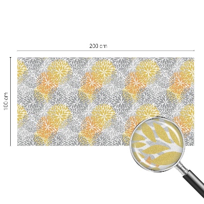 Dekorativna folija za steklo vitraž Barvite rože