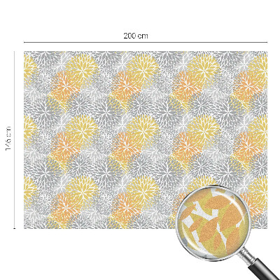 Dekorativna folija za steklo vitraž Barvite rože