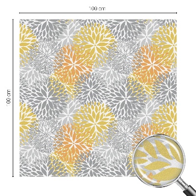 Dekorativna folija za steklo vitraž Barvite rože