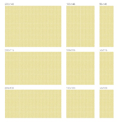 Folija za okna proti soncu Rumeni cikcaki