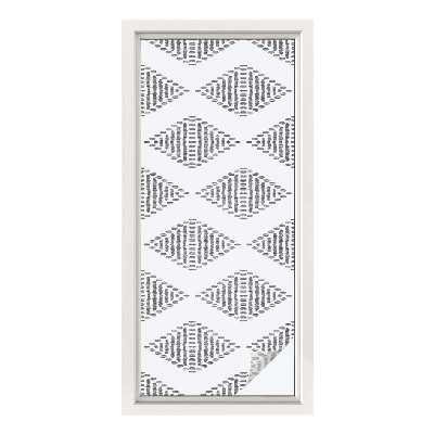 Okenska folija za zaščito pred pogledi Geometrijski diamanti