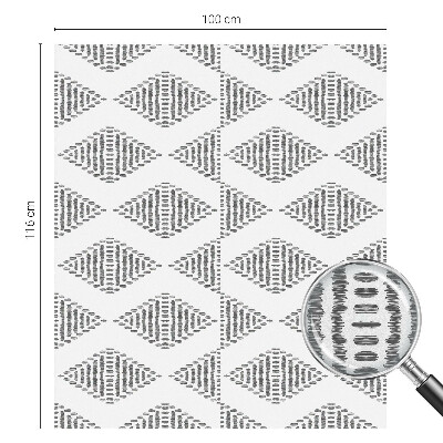 Okenska folija za zaščito pred pogledi Geometrijski diamanti