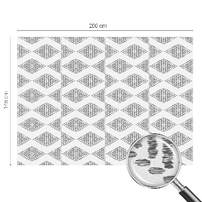 Okenska folija za zaščito pred pogledi Geometrijski diamanti