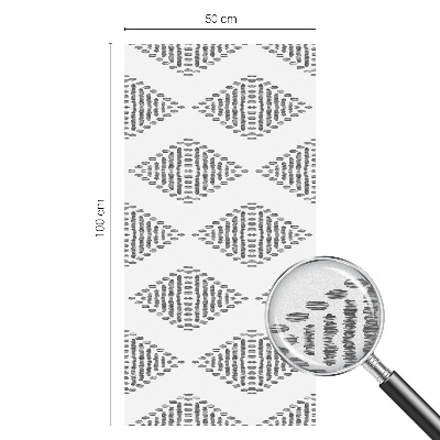 Okenska folija za zaščito pred pogledi Geometrijski diamanti