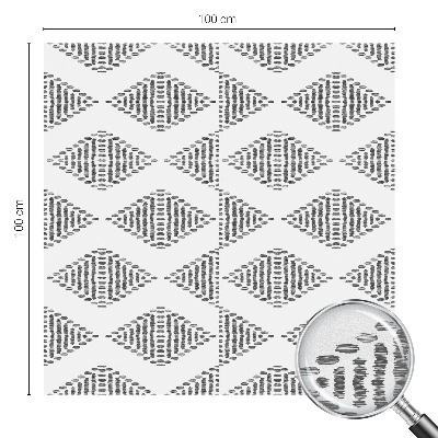 Okenska folija za zaščito pred pogledi Geometrijski diamanti