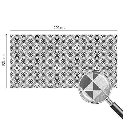 Mlečna folija za okna vitraž Geometrijski vzorci