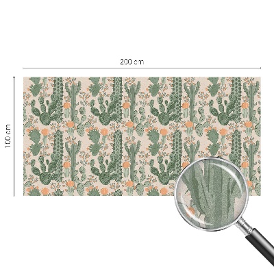 Okenska folija za zaščito pred pogledi Zelene sukulente