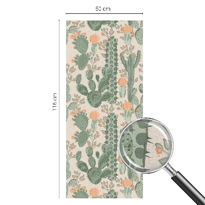 Okenska folija za zaščito pred pogledi Zelene sukulente