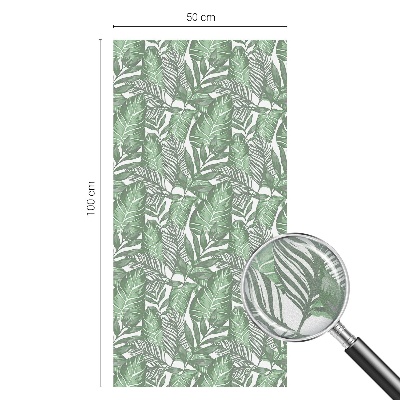 Folija za okna proti soncu Zelena harmonija