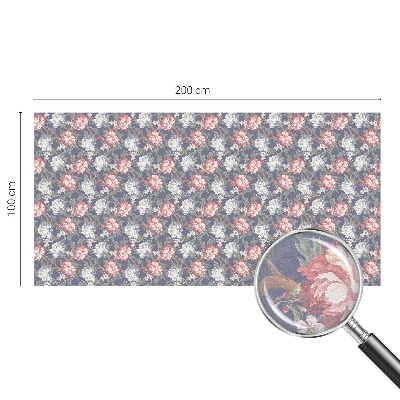 Okenska folija za zaščito pred pogledi Cvetlična eleganca