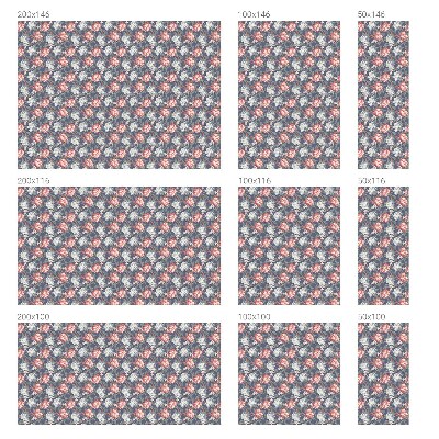 Okenska folija za zaščito pred pogledi Cvetlična eleganca