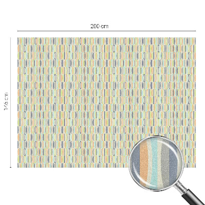 Dekorativna folija za steklo vitraž Ovalni vzorci