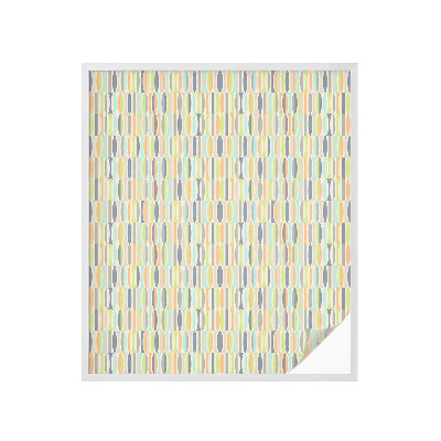 Dekorativna folija za steklo vitraž Ovalni vzorci