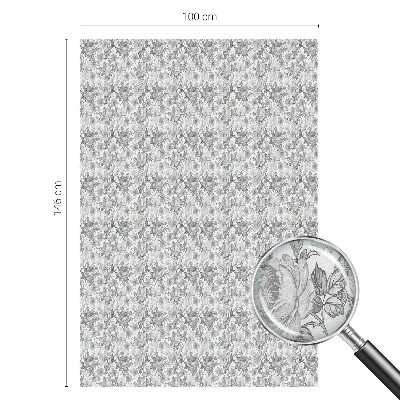 Dekorativna folija za steklo vitraž Cvetlična eleganca