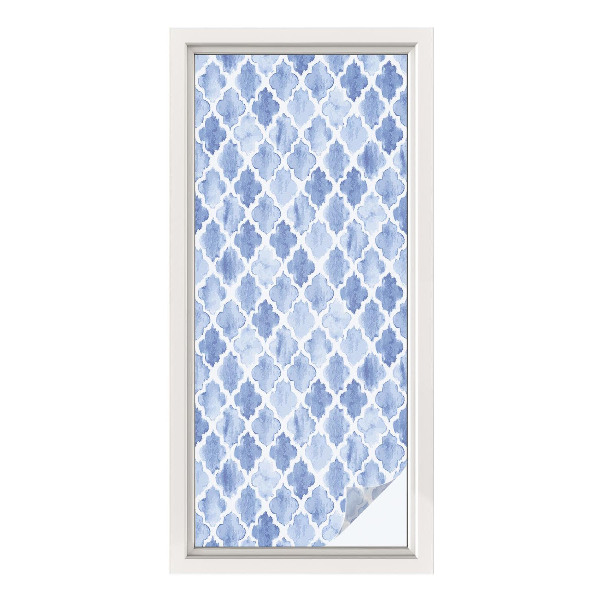 Folija za okna proti soncu Akvarelna eleganca