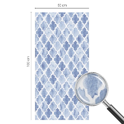 Folija za okna proti soncu Akvarelna eleganca